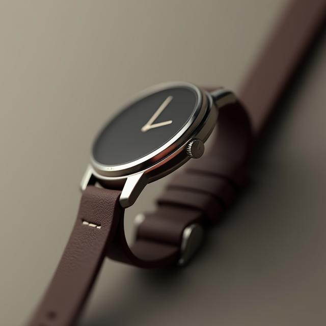 Minimal Aura watch side profile